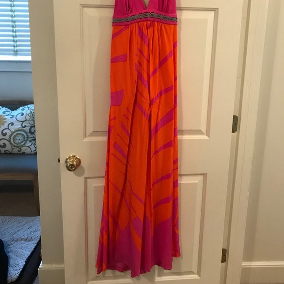 Tibi Pink & Orange gown - worn once! - Picture 2 of 6